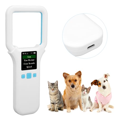 Pet Tag Reader, Plastic Pet Chip Scanner for Dogs and Cats