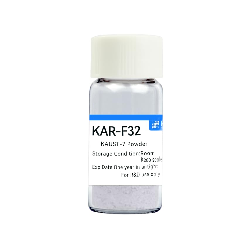 NbOFFIVE-1-Ni (KAUST-7) Metal Organic Frameworks MOFs KAUST-7 Grey-Purple Powder KAR-F32 1000-5000nm Ideal for adsorption, Gas Storage, Separation, and Catalysis CAS 1973399-07-3(1 Gram)