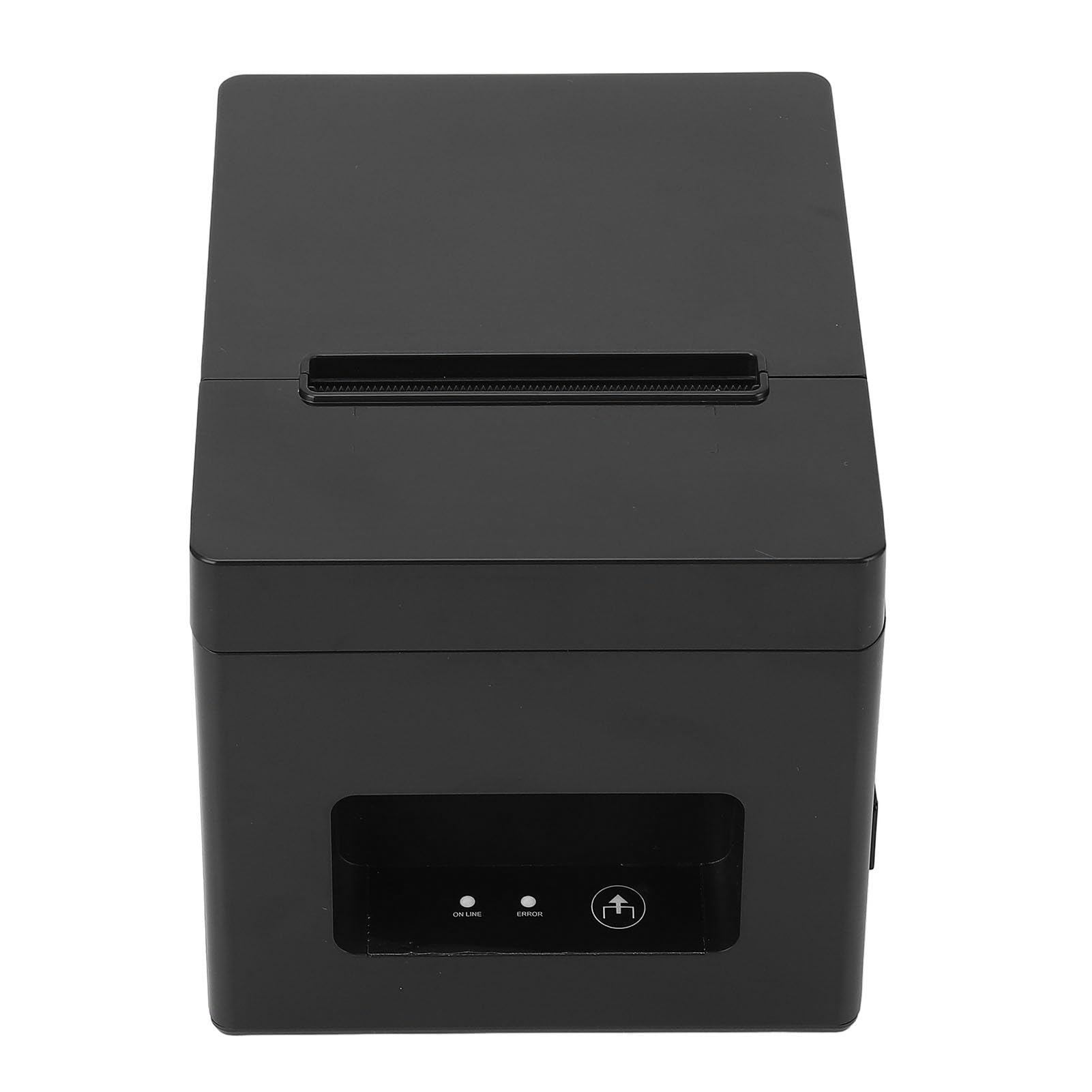 POS Receipt Printer High Speed Printing Auto Paper Cutting 80mm USB Thermal Receipt Printer for Restaurant Retail Store (US Plug 100-240V)