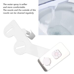 Slim Bidet Toilet Seat Attachment, Nonelectric, Dual Nozzle, SelfCleaning, Feminine Butt Wash Bidet Attachment, 7/8 TPiece