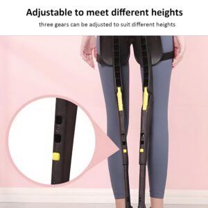 Adjustable Wearable Chair Invisible Seat, Chairless Chair Wearable Leg Ergonomics Lightweight Seat, Invisible Chair Wearable Exoskeleton Human, 3-5 Gear Heights Adjustable 150Kg (A)