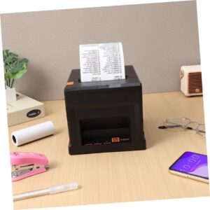 CHILDWEET Black Thermal Paper Printer Abs Thermal Pos Printer Pos Printer Receipt Printer