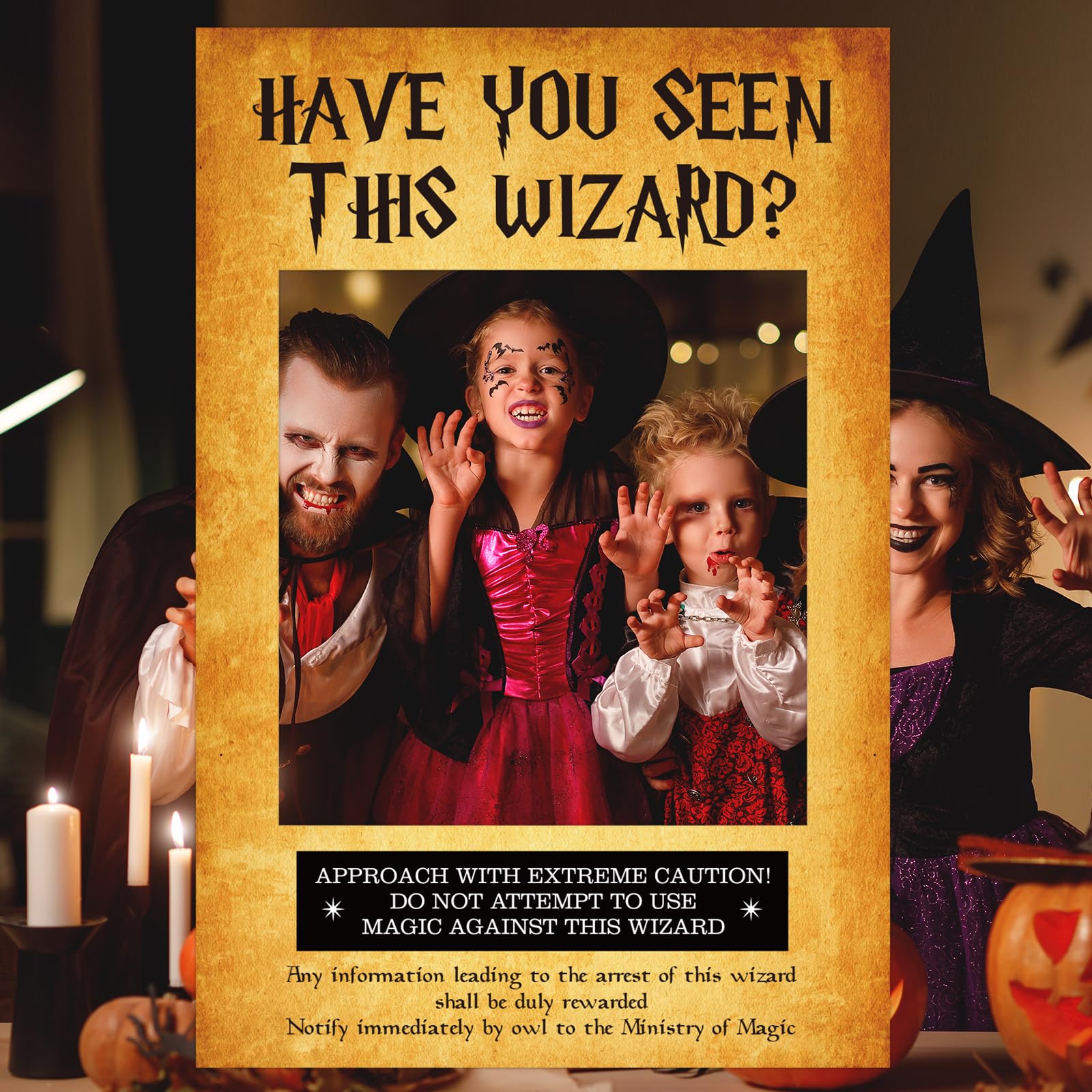 Have You Seen This Wizard Photo Booth Props Halloween Party Decorations Wizard Theme Inspired Photo Booth Frame Magical Birthday Party Supplies