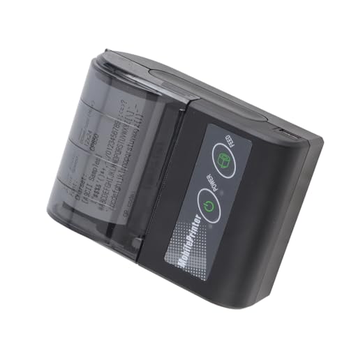 Cosiki Receipt Printer, Thermal Receipt Printer Mini 203DPI Resolution Receipt Printers with Auto Sleep and Wake Up for Restaurant, Retail Store, Pizza Shop