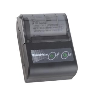 Cosiki Receipt Printer, Thermal Receipt Printer Mini 203DPI Resolution Receipt Printers with Auto Sleep and Wake Up for Restaurant, Retail Store, Pizza Shop