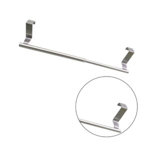 BUGUUYO 2pcs Towel Holder Towel Rack for Kitchen Hand Towel Stand Towel Rack for Bedroom Towel Rack for Closet Bath Towel Rod Kitchen Towel Hanger Stainless Steel Rack Bathroom Accessories