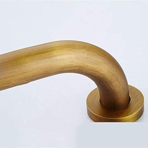 XNXWDZ Bathroom Safety Handrails, Retro Decorative Handrails, Bathtub Safety Handrails, Auxiliary Round Handrails, Used in Bathrooms and Kitchens (50Cm)