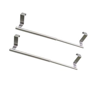 buguuyo 2pcs towel holder towel rack for kitchen hand towel stand towel rack for bedroom towel rack for closet bath towel rod kitchen towel hanger stainless steel rack bathroom accessories