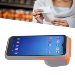 Brilluxa POS Receipt Printer 6.2in Touchscreen BT NFC Handheld Thermal Printer for Restaurants Retail Stores,Pos Terminal Receipt Printer