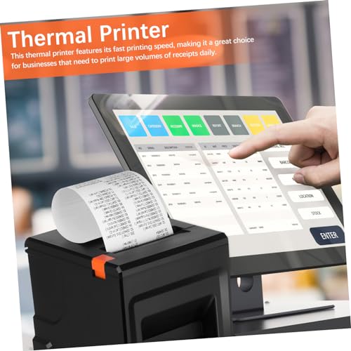 Gatuida Abs Thermal Printer Thermal Receipt Printer Black Thermal Pos Printer Receipt Printer