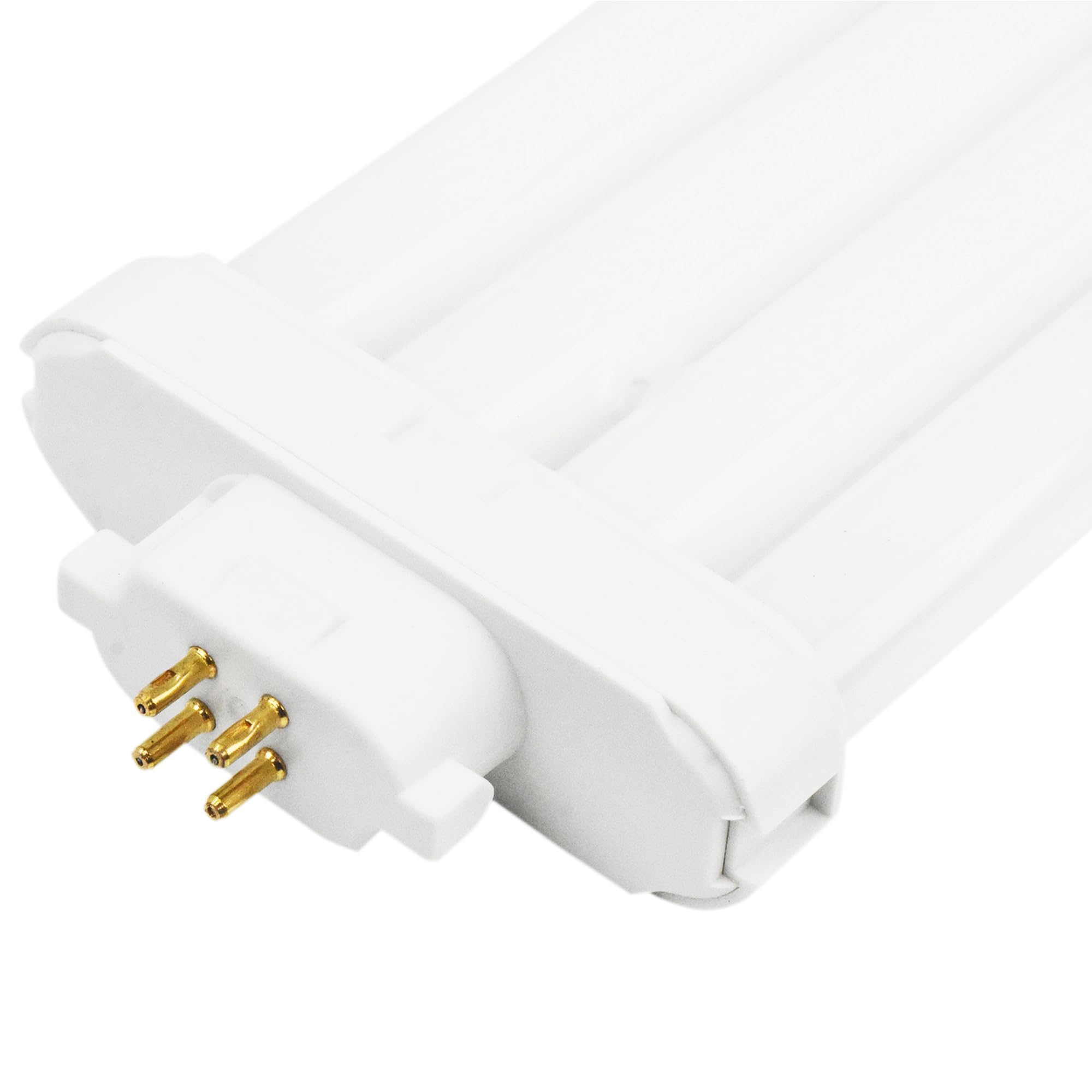 Mandala Crafts FML27 27-Watt 6500K Compact Fluorescent Light Bulbs with Quad Tubes, 4-Pin GX10q-4 Base FML 27, 2 Pack FML Lamp 27 Watt Bulbs