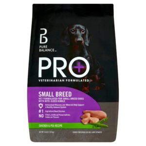 P.Balance Pro+ Small Breed Chicken & Pea Recipe Dry Dog Food, 16 lbs Pack of Two