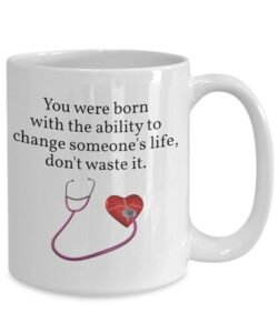 stethoscope mug you are born unique white coat ceremony gifts for medical