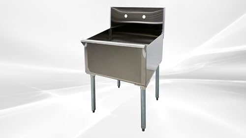 cooler depot sink NSF 24 inches Commercial Utility Sink S12424B