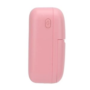 Febuliy Mini Thermal Printer Bluetooth Portable Handheld Sticker Printer 200Dpi USB Charging Small Smart Pink for Office Home