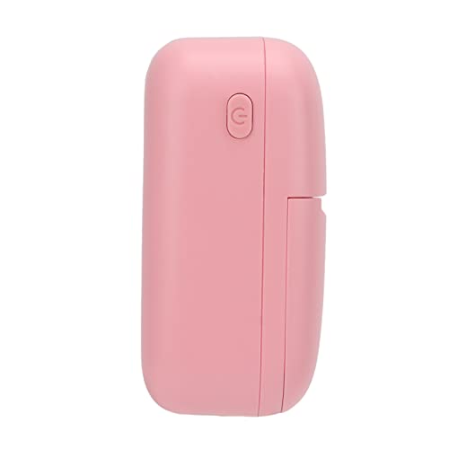 Febuliy Mini Thermal Printer Bluetooth Portable Handheld Sticker Printer 200Dpi USB Charging Small Smart Pink for Office Home