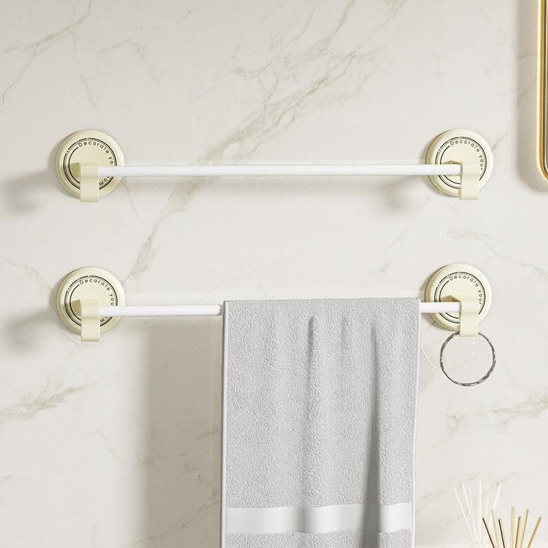 Nordic Towel Rack Bathroom Multi-Functional Wall-Mounted Bath Towel rack北欧毛巾架浴室多功能壁挂浴巾架免打孔无痕毛巾杆卫生间置物架 Kitchen Accessories/1186