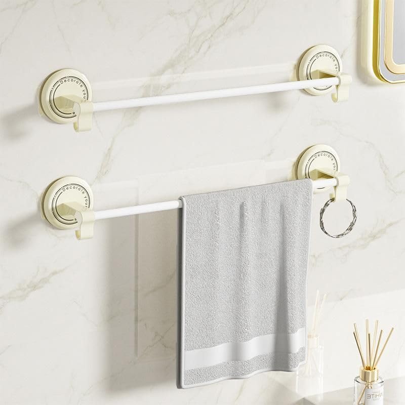 Nordic Towel Rack Bathroom Multi-Functional Wall-Mounted Bath Towel rack北欧毛巾架浴室多功能壁挂浴巾架免打孔无痕毛巾杆卫生间置物架 Kitchen Accessories/1186