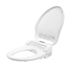 electric bidet toilet seat, 1000w smart bidet toilet seat, elongated heated toilet seat, adjustable temperature, multiple cleaning modes