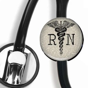 RN Personalized Medical Stethoscope Name Tag,Medical Stethoscope Name Tag,Nurse Doctor Name Tag Stethoscope ID Tag Customized