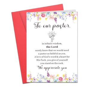 pastor appreciation gifts pastor appreciation cards thank you cards for men women religious christian gifts christmas stocking stuffers for priest men pastor anniversary card pastor gifts for birthday