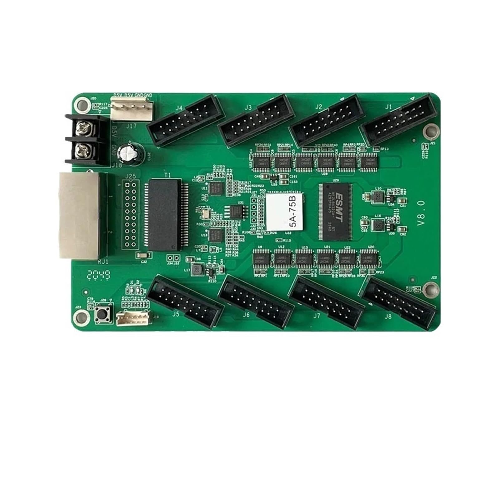 5A-75B LED Video Wall Controller Card for P5 Outdoor Indoor LED RGB Matrix Displays