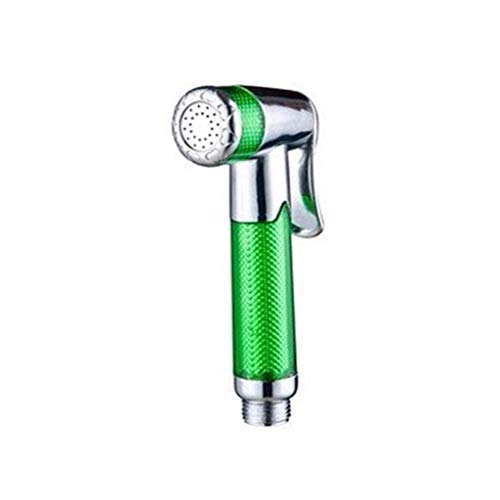 ifgswopq Flower Aspersed Shower Bathroom Accessories Abs Plastic Gun Bidet Toilet Spray Woman Hygienic Shower Washing Nozzle (Color : E) (E)