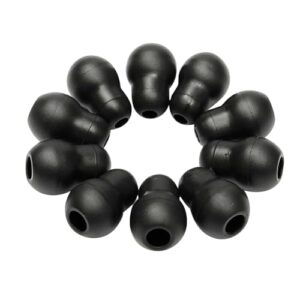 for 10pcs for silicone for black for soft eartips for earplug for earpieces for littmann for stethoscope g