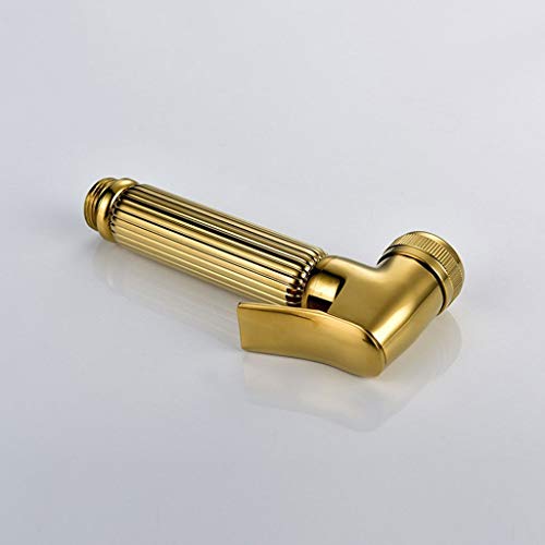 ifgswopq Brass Bidet Sprayer Handheld Toilet Bidet Shatafe Set Copper Bathroom Toilet Shower Set (Size : E) (One Color E)