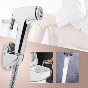 ifgswopq Handheld Toilet Bidet Sprayer Set Stainless Steel Hand Faucet for Bathroom Shower Head Self Cleaning for Home (Color : E) (E)