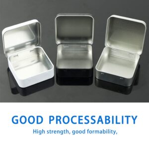 Tiny Storage Cases Sealed Metal Tin Practical Box Containers For Jewelry Candy Headrope Condom Sundries