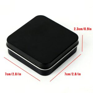 Tiny Storage Cases Sealed Metal Tin Practical Box Containers For Jewelry Candy Headrope Condom Sundries