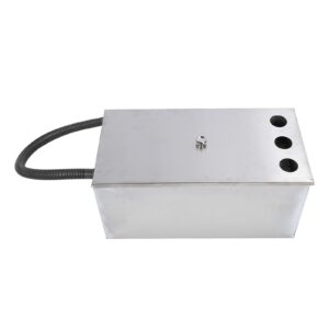 Commercial Grease Interceptor 600 X 300mm Stainless Steel Grease Trap for Kitchen Restaurant