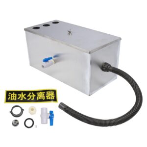 Commercial Grease Interceptor 600 X 300mm Stainless Steel Grease Trap for Kitchen Restaurant