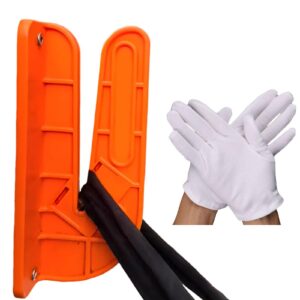 wall-mounted rag cutter, rag cutter wall mount, shirt cutter orange rag cutter, t shirt cutter tool easily cut rags, old sheets, towels, t-shirts, sheepskin cloth and bailing twine (1 pack)