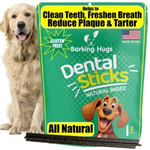 BARKING HUGS Digestive Chews and Dental Sticks