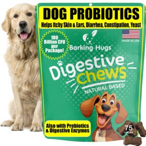 BARKING HUGS Digestive Chews and Dental Sticks