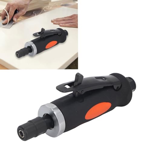 Die Grinder, Compact Pneumatic Straight Air Grinder 1/4 Inch Air Tools for Grinding, Cutting, Polishing, Welding Repair, Deburring