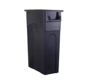 23 gal. black waste container