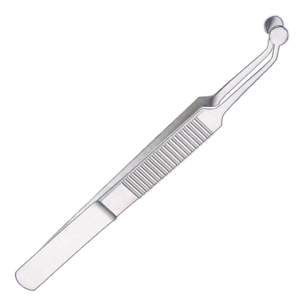 YWMJZEU Meibomian Gland Expressor Forceps Massage Eyelid Gentle Paddle 4.33 Inch