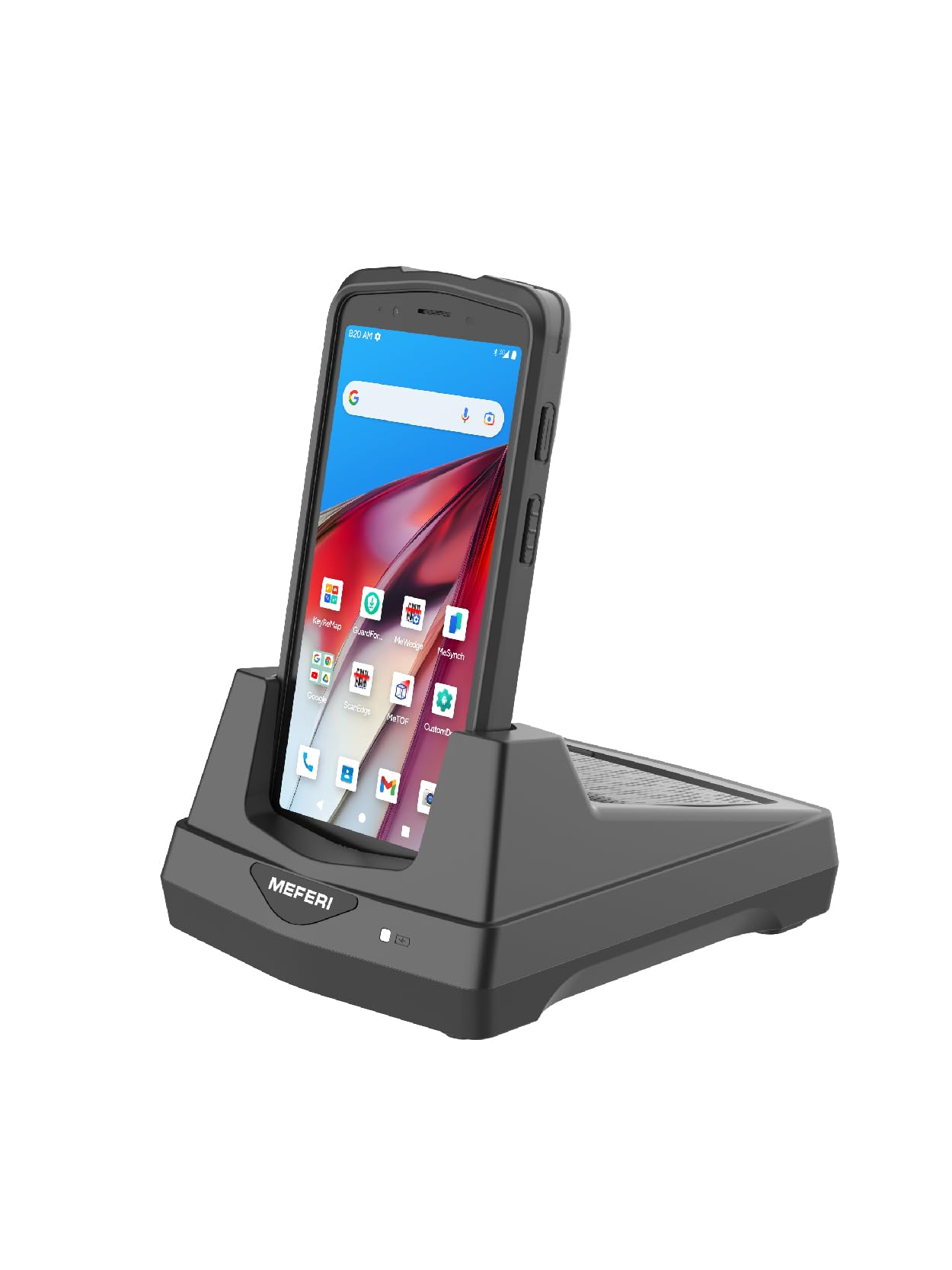 MEFERI ME61 Android Barcode Scanner with Charging Cradle, Equip Zebra SE4710 Scan Engine, PDA Handheld Mobile Computer, 1D 2D QR, Wi-Fi 4G BT GPS NFC, 6" Full-Screen, PDA for WMS