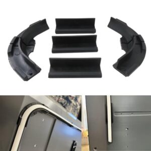 5Pcs 2024 Version Black Light Strip Mounting Bracket for Hue Play Gradient Lightstrip for Flat and Non Flat Back of TV