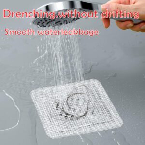 Disposable Drain Covers for Showers - Exceptional Hair Catcher, Shower Drain Cover Hair Catcher, Bathroom Drain Hair Catcher, and Disposal Drain Cover in One, 20PC