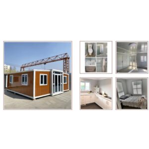 Container House Two Or Three Bedrooms Movable Homes Structure Expandable Container House Tiny Home