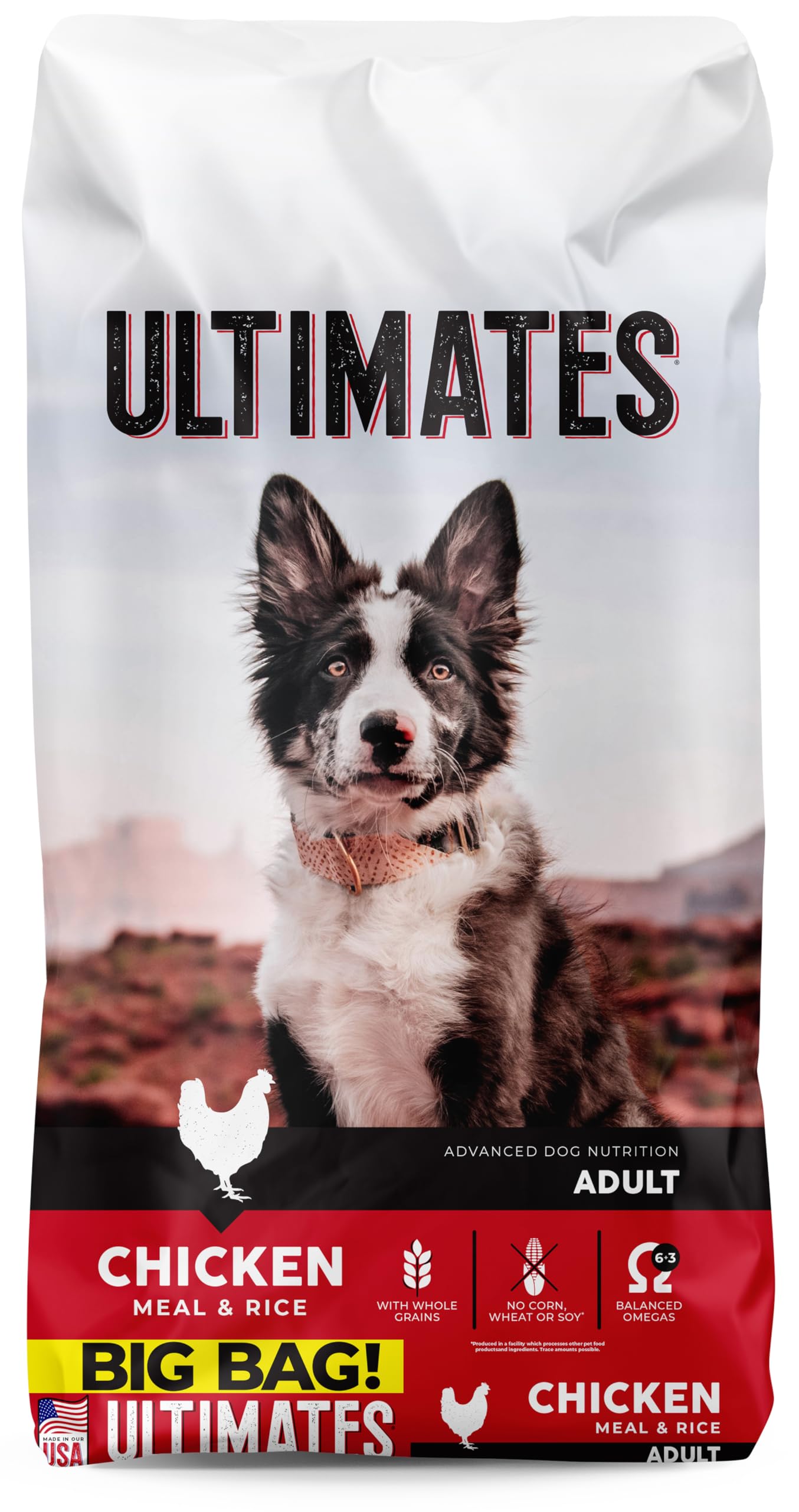 Ultimates Chicken Meal & Rice Dry Dog Food (40 lb. Bag)