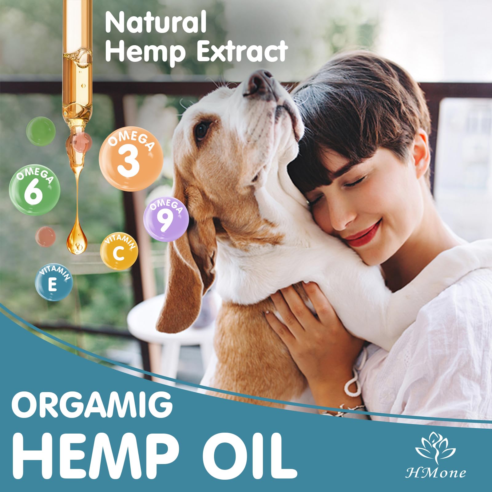 (2PACK) Hemp Oil for Dogs and Cats - Helps Pets with Anxiety, Stress Relief and Sеizures - Arthritis Hip Joint Pain Relief - Hemp Calming Drops Sleep Aid for Dogs