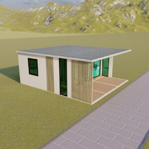 Retro Design Container House Portable House Modular Foldable Portable Tiny Modular Prefab House Restaurant