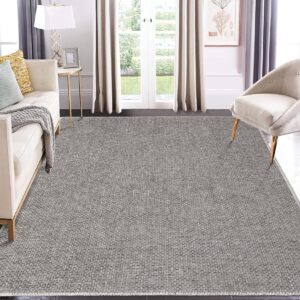 faironly area rug 8x10 washable rug large modern solid rug neutral rug traditional rug solid floor cover non-shedding rug contemporary rug solid casual mat for bedroom living room farmhouse