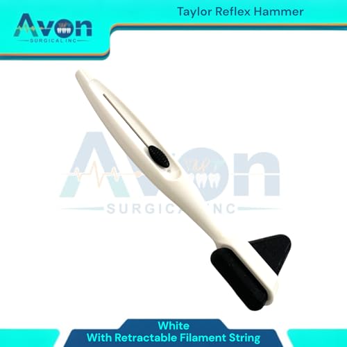 Essential Pack of 3 Reflex Hammers | Buck Reflex Hammer, Taylor Reflex Hammer, Tromner Reflex Hammer - Neuro Hammers for Reflex Testing Diagnostics