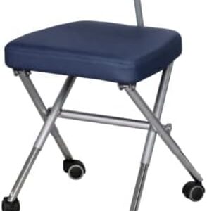 Castanai Patient Chair with Tray with Integrated LED Exam Light with Doctor's Stool Nylon Bag